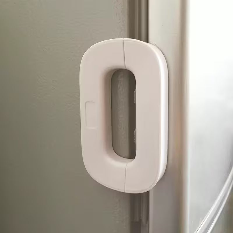 Fridge lock button