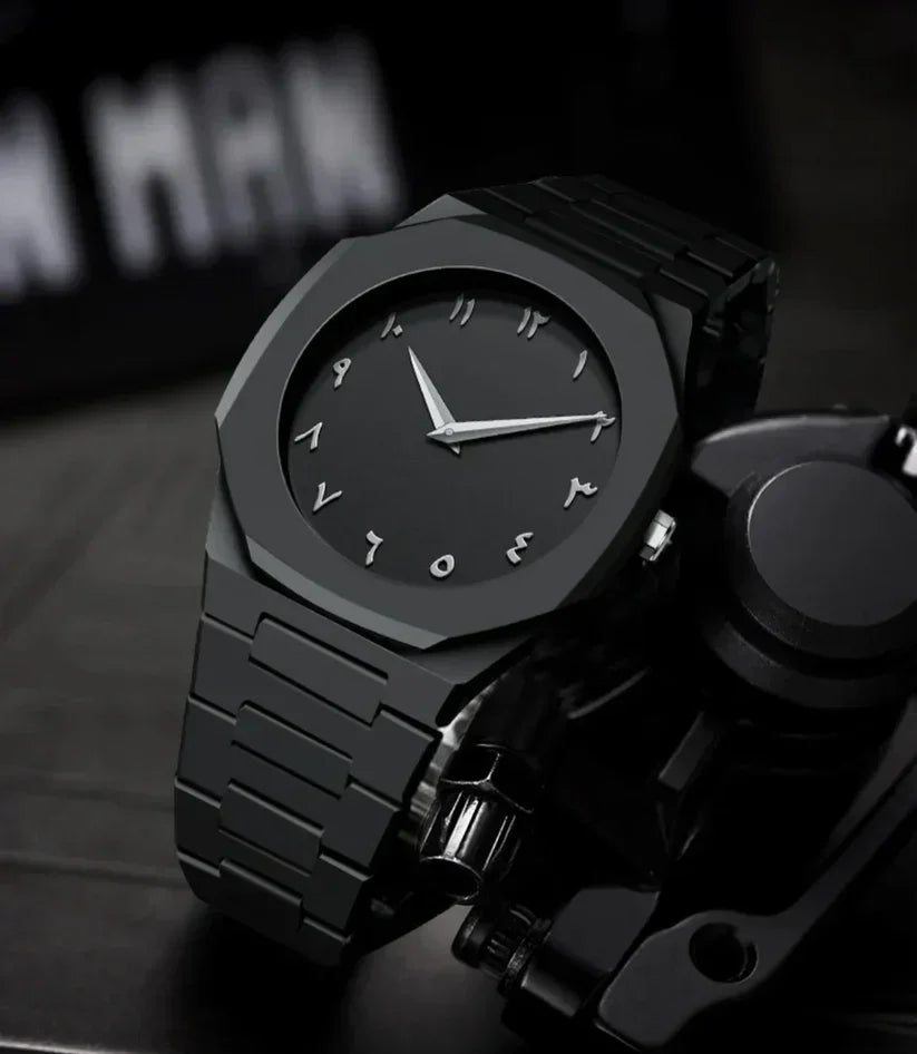 White Number Dial Aura Watch