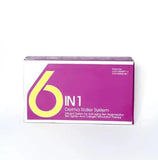 6 in 1 Derma Roller System box for anti-aging skin regeneration and collagen stimulation