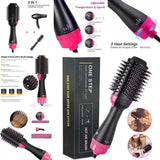 One Step Hot Air Brush Dryer + Styler | 3 in 1 One Step Blow Dryer Brush in Pakistan