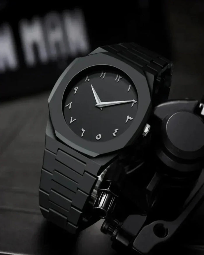 White Number Dial Aura Watch
