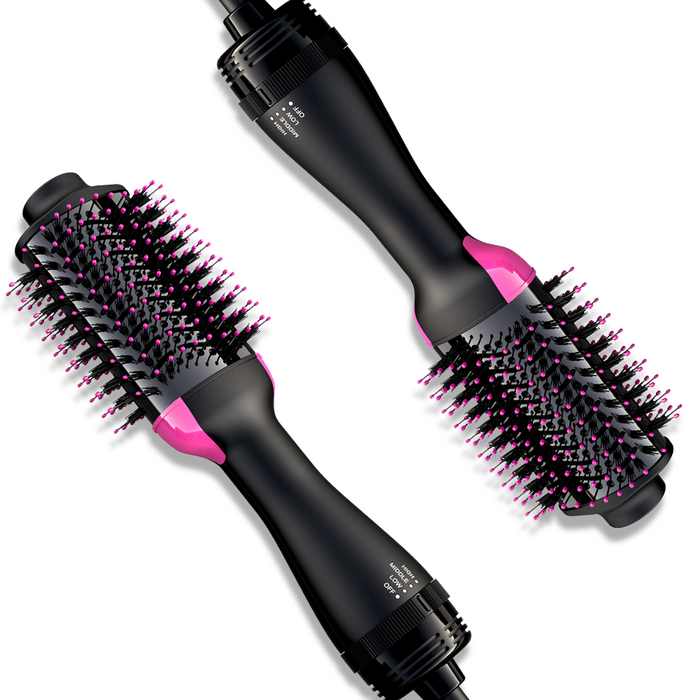 One Step Hot Air Brush Dryer + Styler | 3 in 1 One Step Blow Dryer Brush in Pakistan