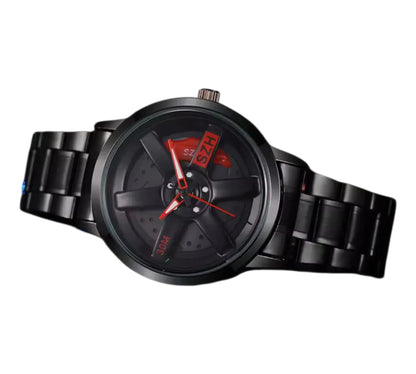 Wheel watch spinning 