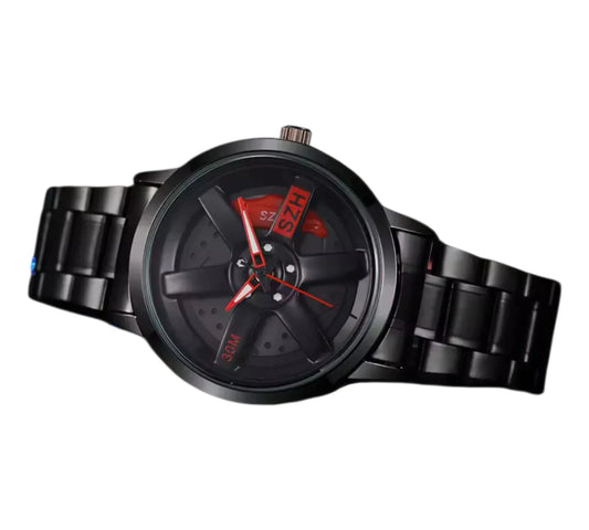 Wheel watch spinning 