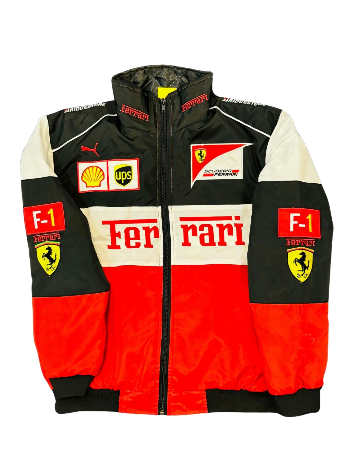 Ferrari F1 Jacket – Premium Embroidered Edition