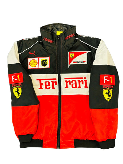 Ferrari F1 Jacket – Premium Embroidered Edition