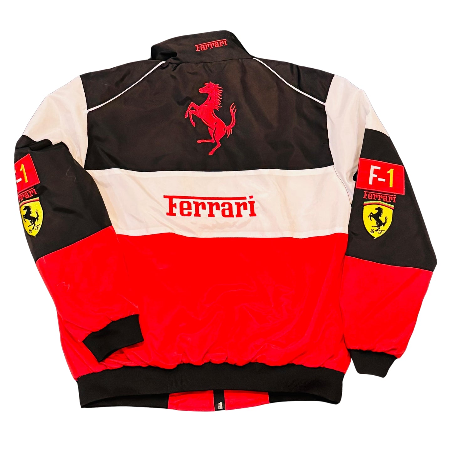 Ferrari F1 Jacket – Premium Embroidered Edition