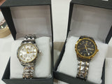 POEDGAR 615 | Premium Day Date Watch for Men | Water Resistant | Two Tone