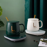 Electric heating pad mug