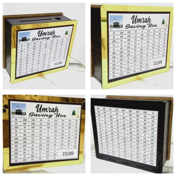 Umrah Package Saving Box