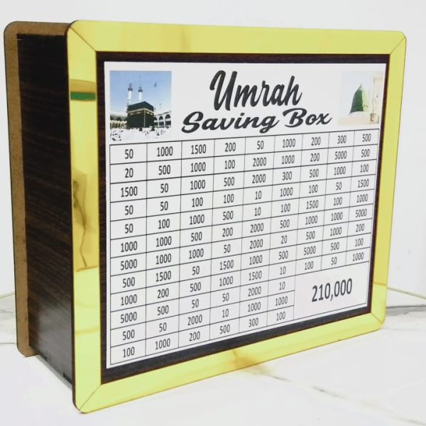Umrah Package Saving Box