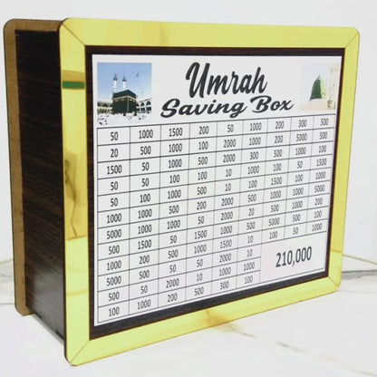 Umrah Package Saving Box