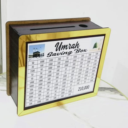 Umrah Package Saving Box