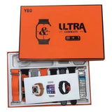 Y80 Ultra Germany 8-in-1 smart watch set with 49mm jelly case and multiple watch bands